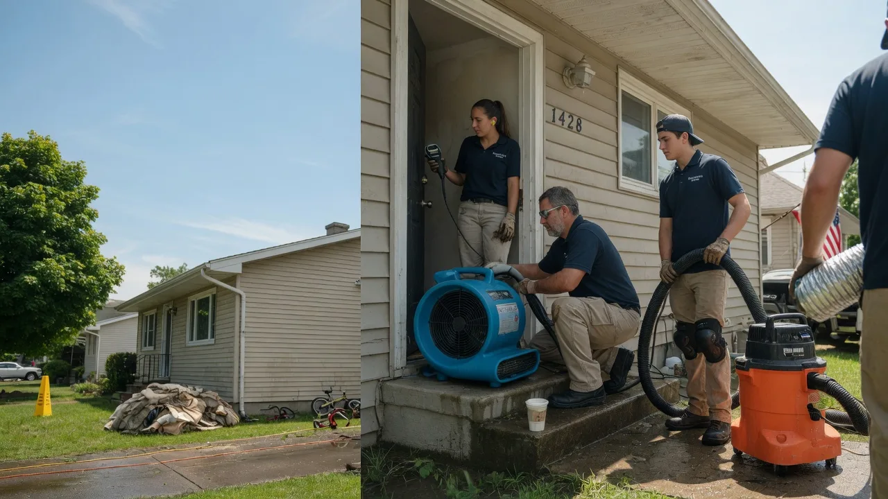 Water Damage Restoration in Hillsdale, MI near me